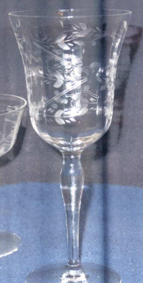 UNK9662 Water Goblet by Unknown Manufacturer-1