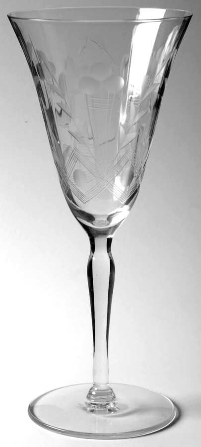 UNK9670 Water Goblet by Unknown Manufacturer-1