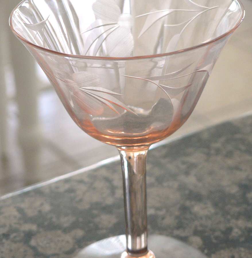 UNK5593 Pink Champagne/Tall Sherbet by Unknown Manufacturer-1