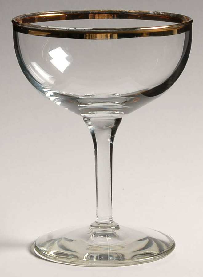 UNK9764 Champagne/Tall Sherbet by Unknown Manufacturer-1