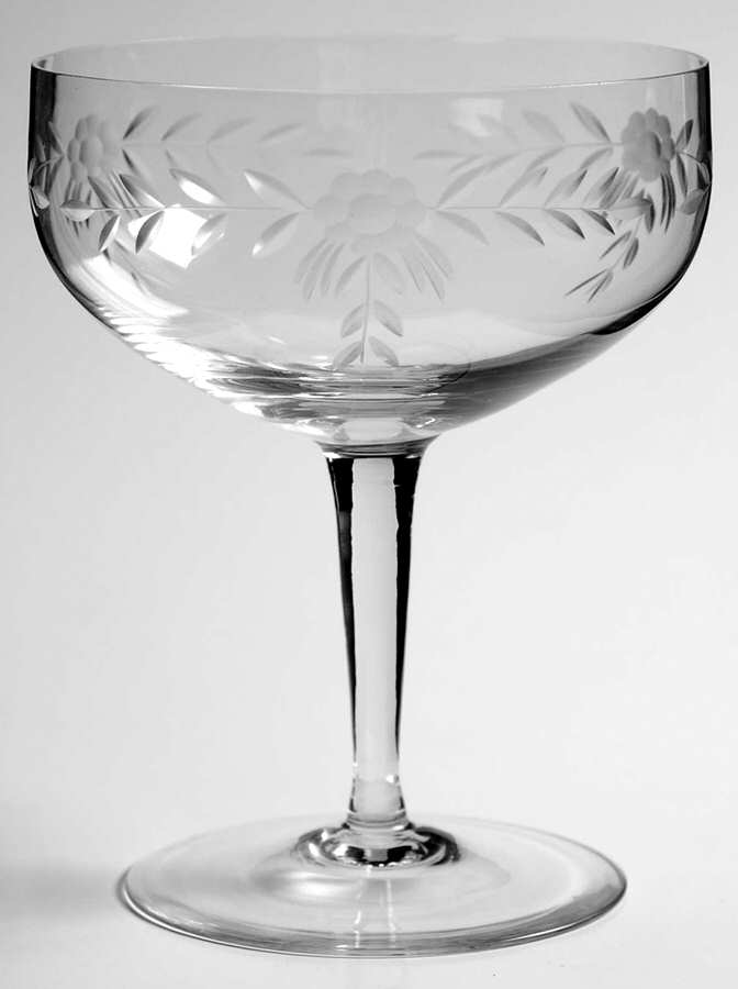 UNK9804 Champagne/Tall Sherbet by Unknown Manufacturer-1