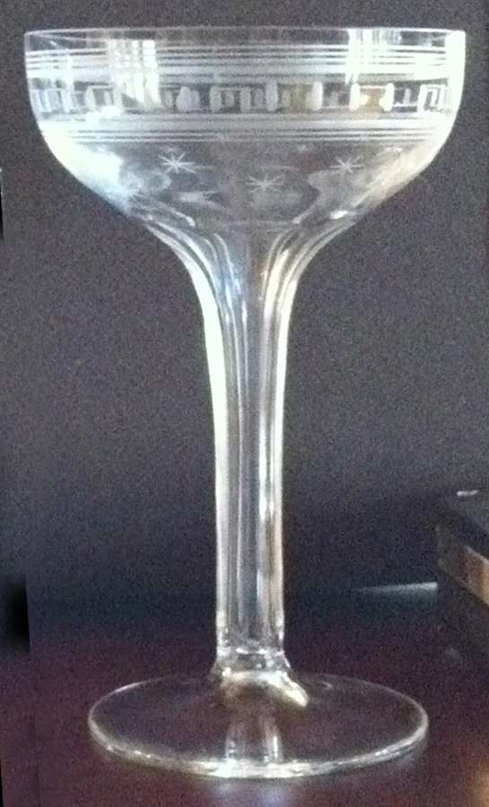 UNK9824 Tall Hollow Stem Champagne by Unknown Manufacturer-1