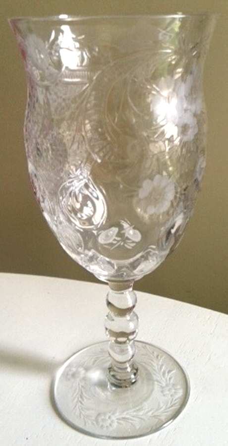 UNK9844 Water Goblet by Unknown Manufacturer-1