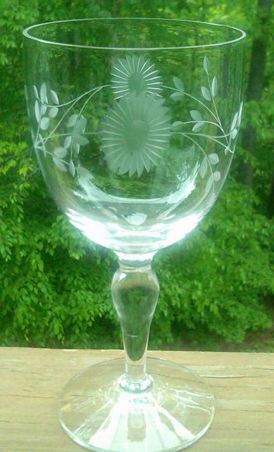 UNK9871 Water Goblet by Unknown Manufacturer-1