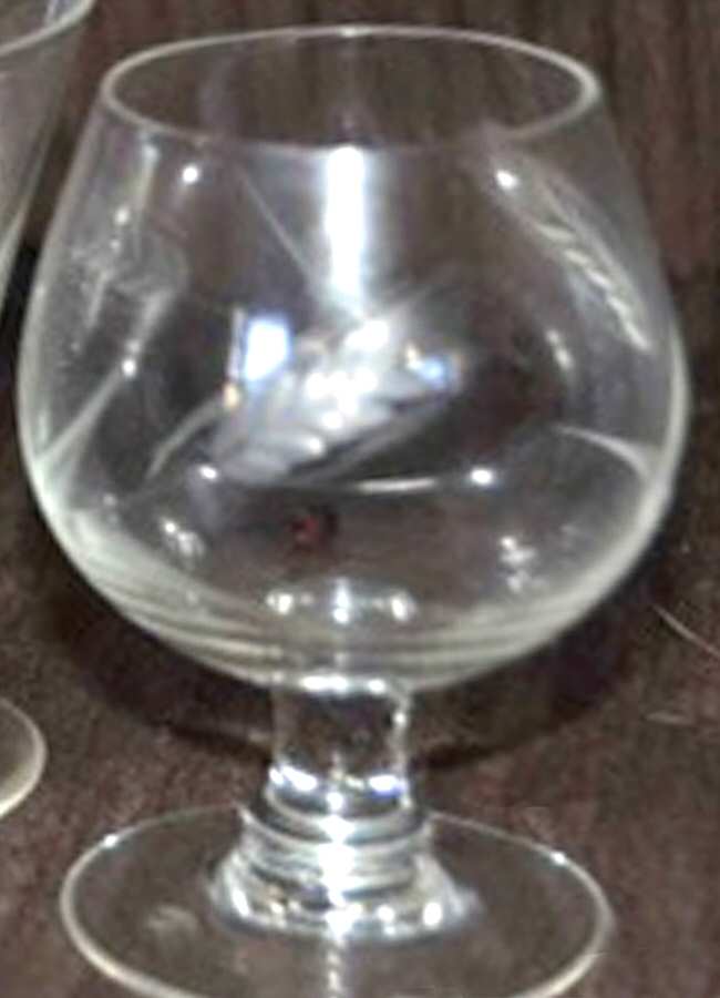 UNK9941 Small Brandy Glass by Unknown Manufacturer-1