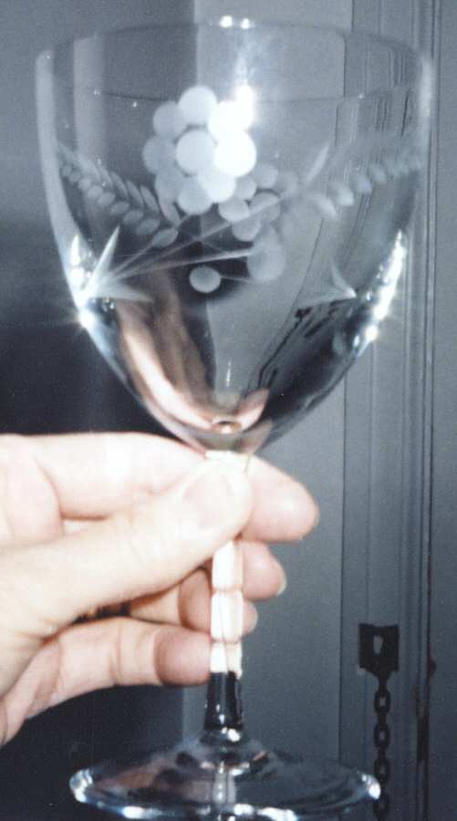 UNK9998 Water Goblet by Unknown Manufacturer-1
