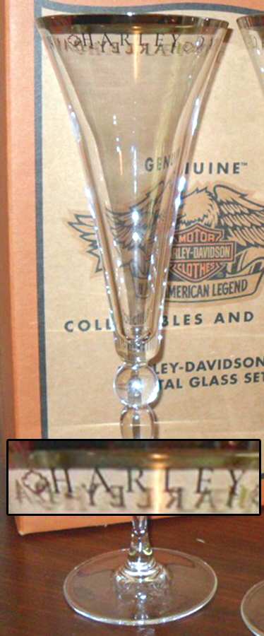 Harley Davidson Fluted Champagne by Unknown Manufacturer-1