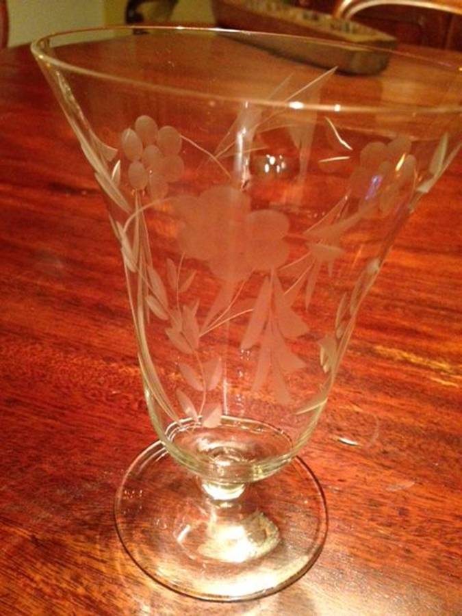 UNK10144 Footed Tumbler by Unknown Manufacturer-1