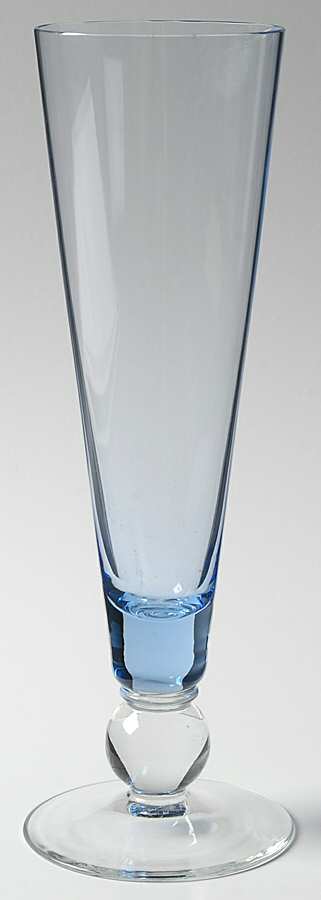 UNK10329 Blue Pilsner Glass by Unknown Manufacturer-1