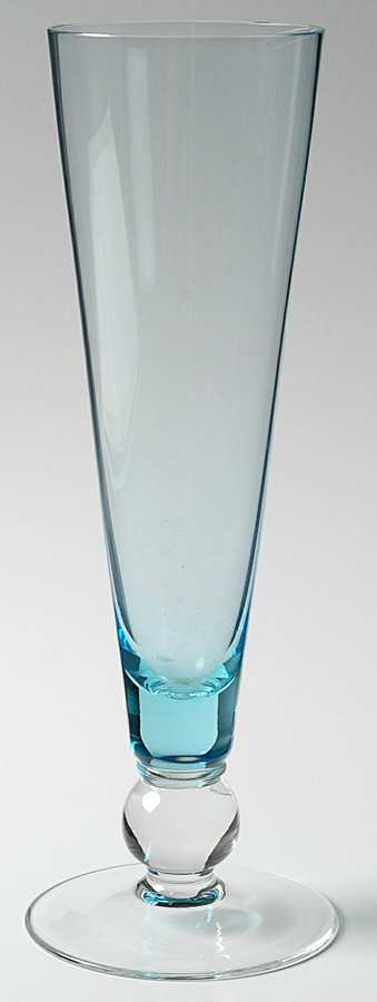 UNK10329 Turquoise Pilsner Glass by Unknown Manufacturer-1