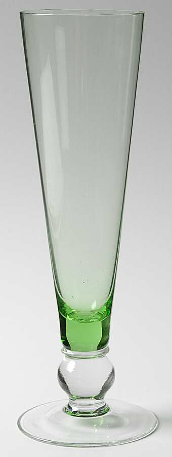 UNK10329 Green Pilsner Glass by Unknown Manufacturer-1