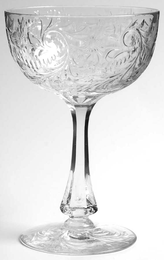 WEC71A Champagne/Tall Sherbet by Webb Corbett-1