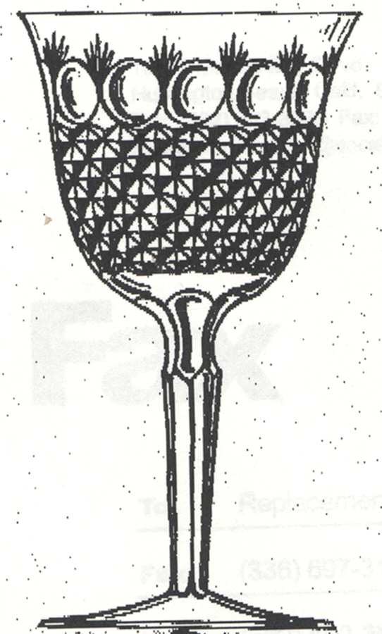 UNK10909 Water Goblet by Unknown Manufacturer-1