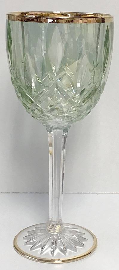 UNK11244 Green Water Goblet by Unknown Manufacturer-1