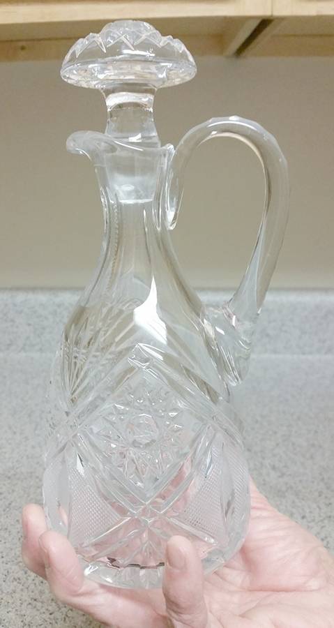 UNK11259 Decanter & Stopper by Unknown Manufacturer-1