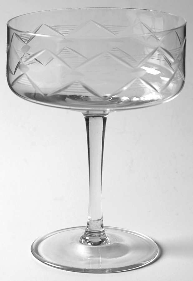 UNK11264 Champagne/Tall Sherbet by Unknown Manufacturer-1