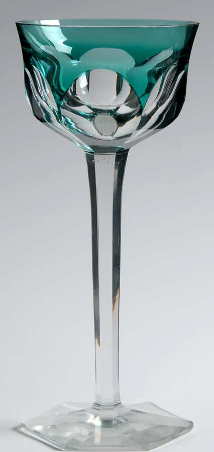 Malmaison (Cut) Teal Rhine Wine by Baccarat-1