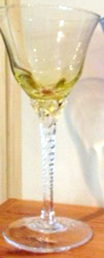 UNK11280 Yellow Water Goblet by Unknown Manufacturer-1