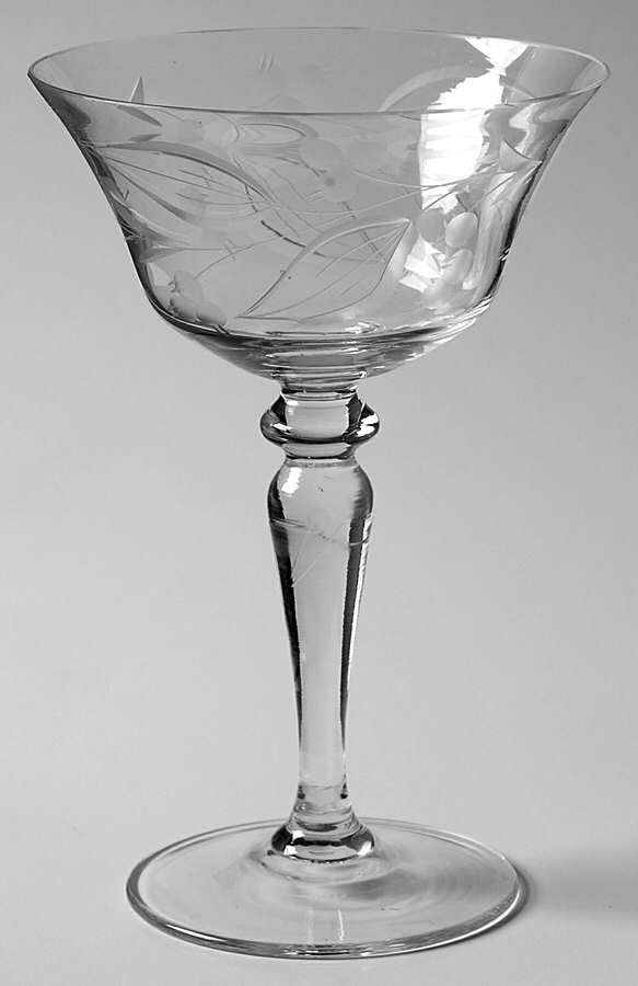 UNK11355 Champagne/Tall Sherbet by Unknown Manufacturer-1