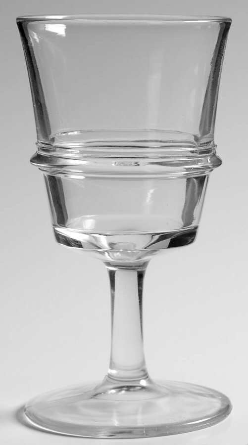 Mid Rib Water Goblet by Unknown Manufacturer-1