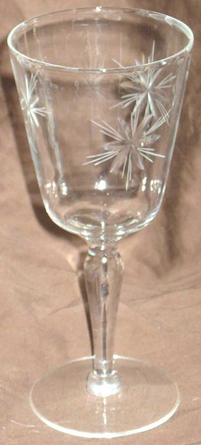 2010-2 Water Goblet by Glastonbury - Lotus-1