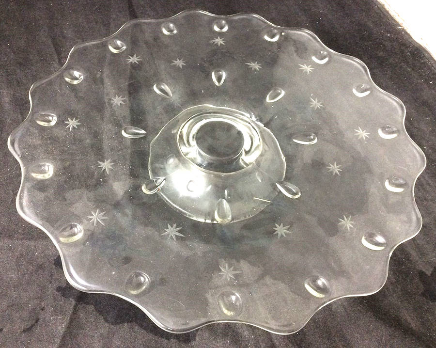 UNK11455 13" Diameter Cake Stand/Pedestal by Unknown Manufacturer-1