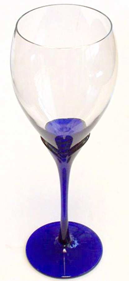 UNK4775 Blue Water Goblet by Unknown Manufacturer-1
