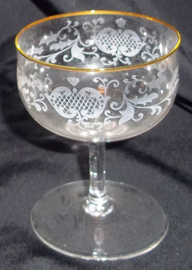 UNK11612 Champagne/Tall Sherbet by Unknown Manufacturer-1