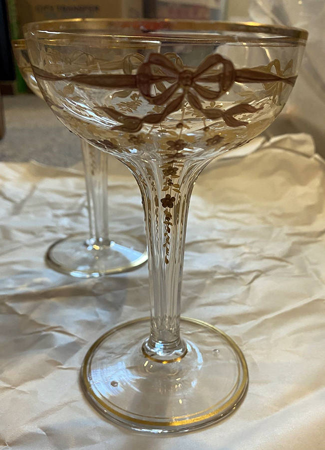 UNK11632 Tall Hollow Stem Champagne by Unknown Manufacturer-1