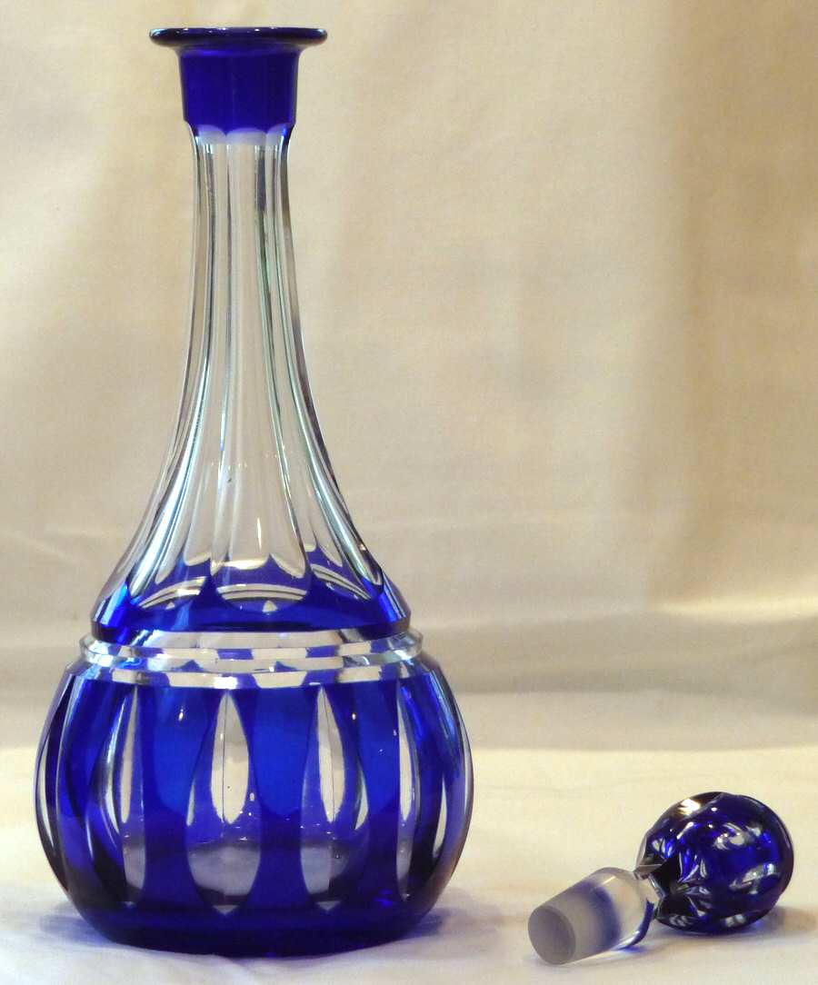 UNK11639 Decanter & Stopper by Unknown Manufacturer-1