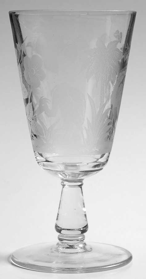 Flamingo Habitat Water Goblet by Unknown Manufacturer-1