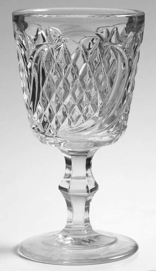 Hawaiian Pineapple Water Goblet by Unknown Manufacturer-1