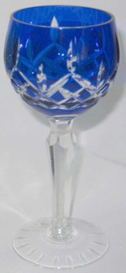 UNK11903 Cobalt Blue Hock Wine by Unknown Manufacturer-1