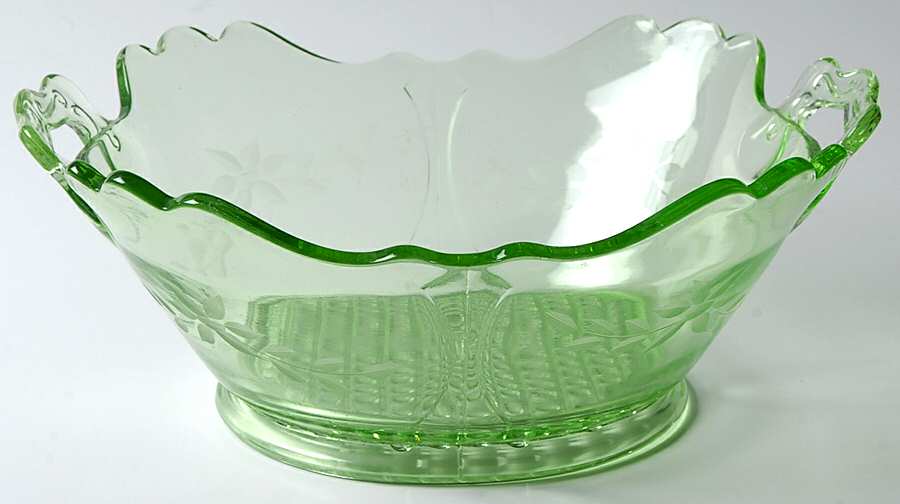 UNK12154 9" Handled Bowl by Unknown Manufacturer-1