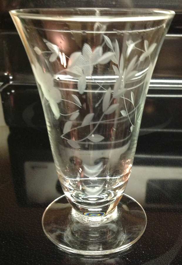 UNK12517 Footed Tumbler by Unknown Manufacturer-1