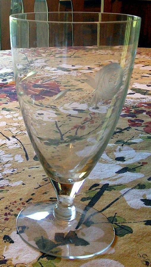 UNK12564 Footed Tumbler by Unknown Manufacturer-1