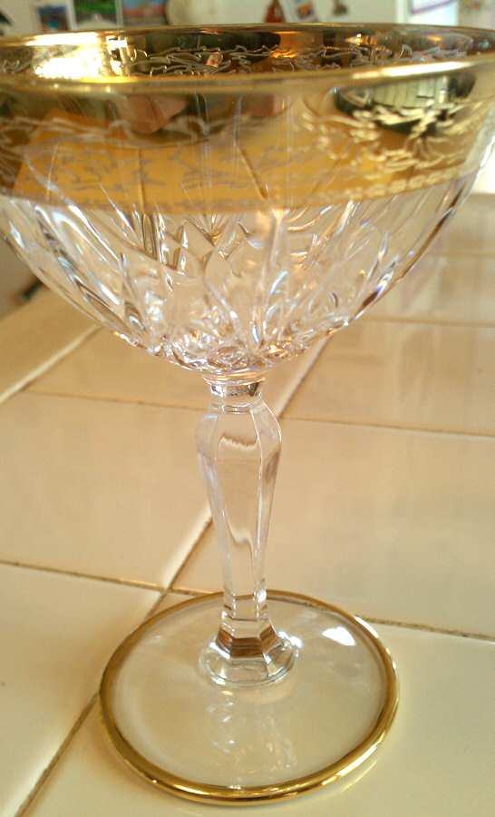 UNK12595 Champagne/Tall Sherbet by Unknown Manufacturer-1