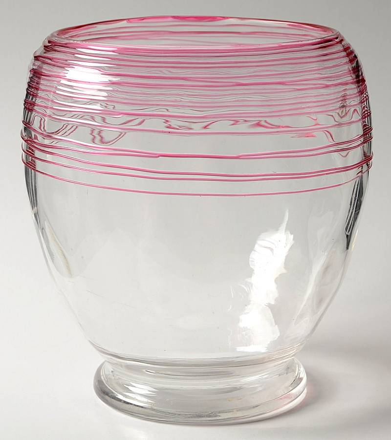 UNK14734 6" Cupped Vase by Unknown Manufacturer-1