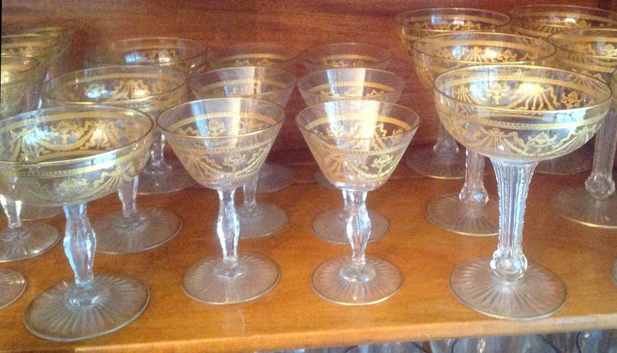UNK12637 Champagne/Tall Sherbet by Unknown Manufacturer-1