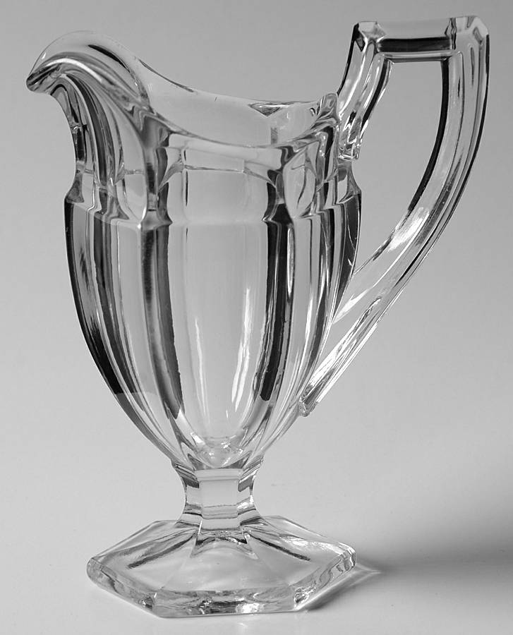 Georgian Clear Creme De Menthe by US Glass-1