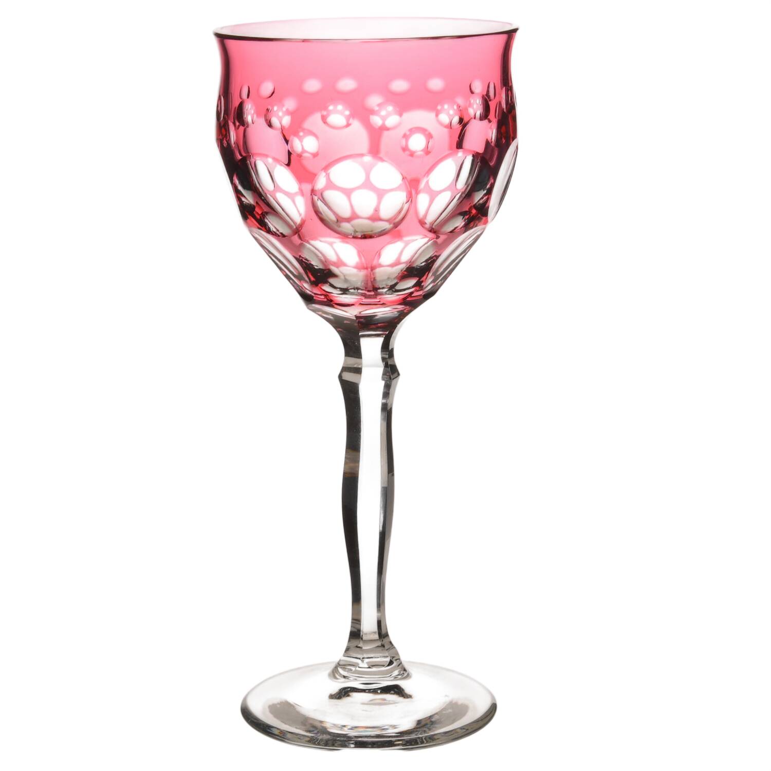 UNK12754 Pink Water Goblet by Unknown Manufacturer-1