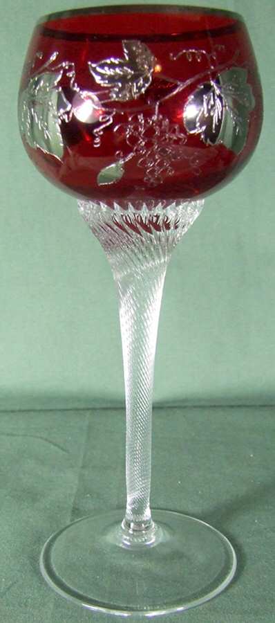 UNK2980 Platinum Water Goblet by Unknown Manufacturer-1