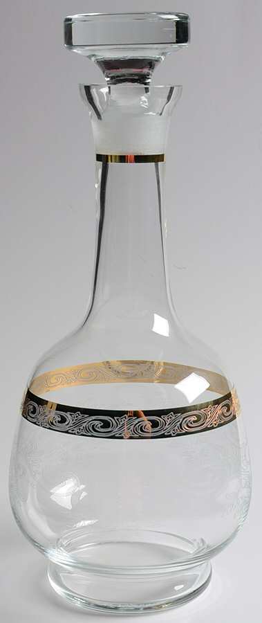 UNK12933 Decanter & Stopper by Unknown Manufacturer-1