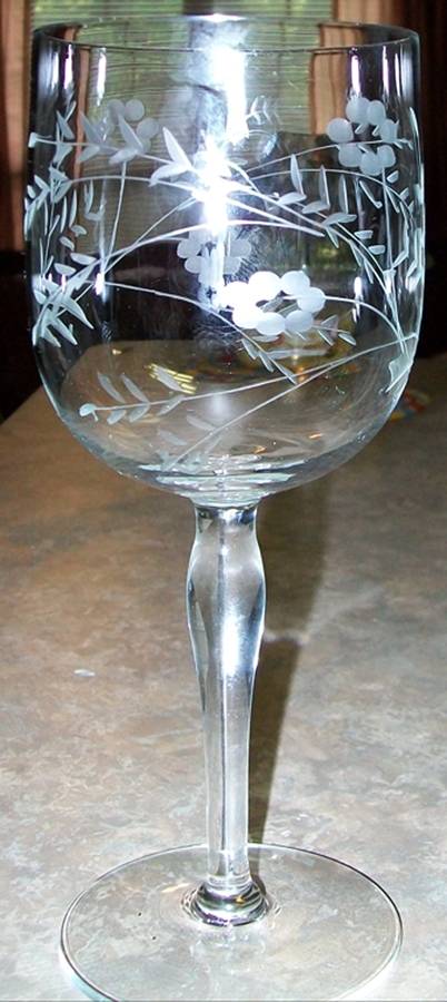 1500-33 Water Goblet by Glastonbury - Lotus-1
