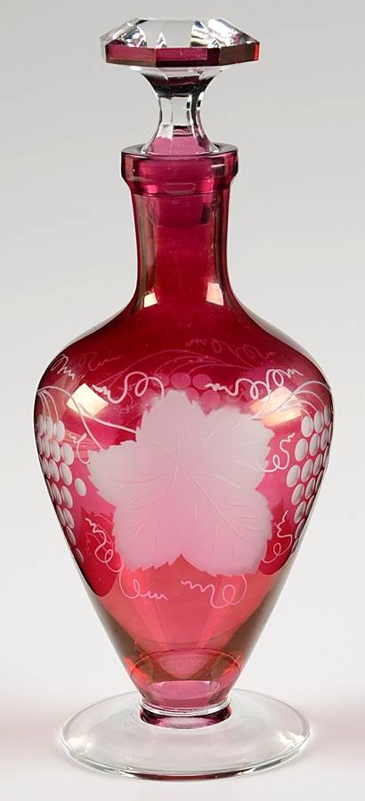 UNK13728 Decanter & Stopper by Unknown Manufacturer-1