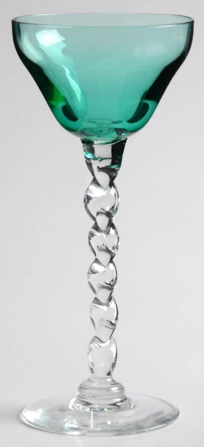 UNK13845 Teal Green Cordial by Unknown Manufacturer-1