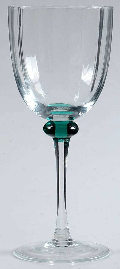 UNK1561 Green Wine Glass by Unknown Manufacturer-1