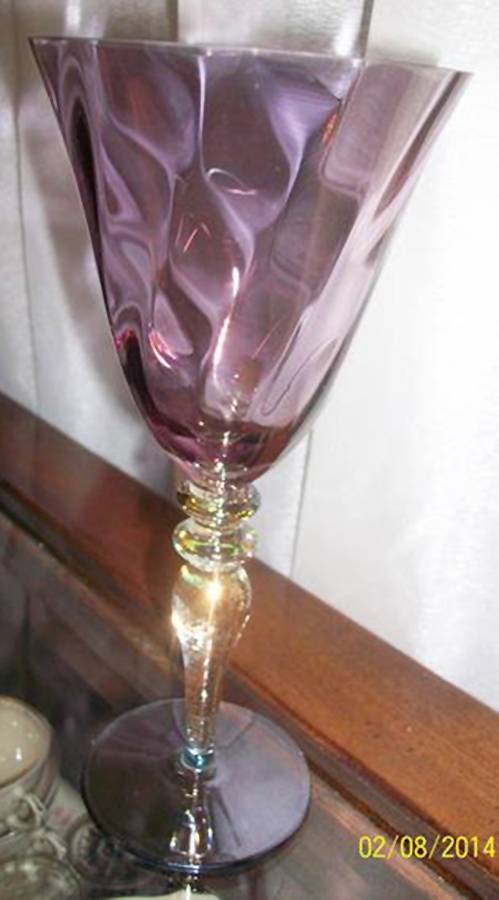 RAG11 Amethyst Wine by Romania Glass-1