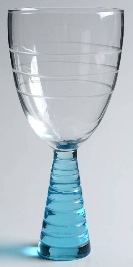 UNK14067 Aqua Water Goblet by Unknown Manufacturer-1