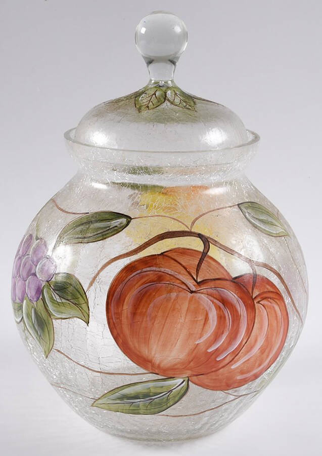 UNK14190 Cookie Jar & Lid by Unknown Manufacturer-1